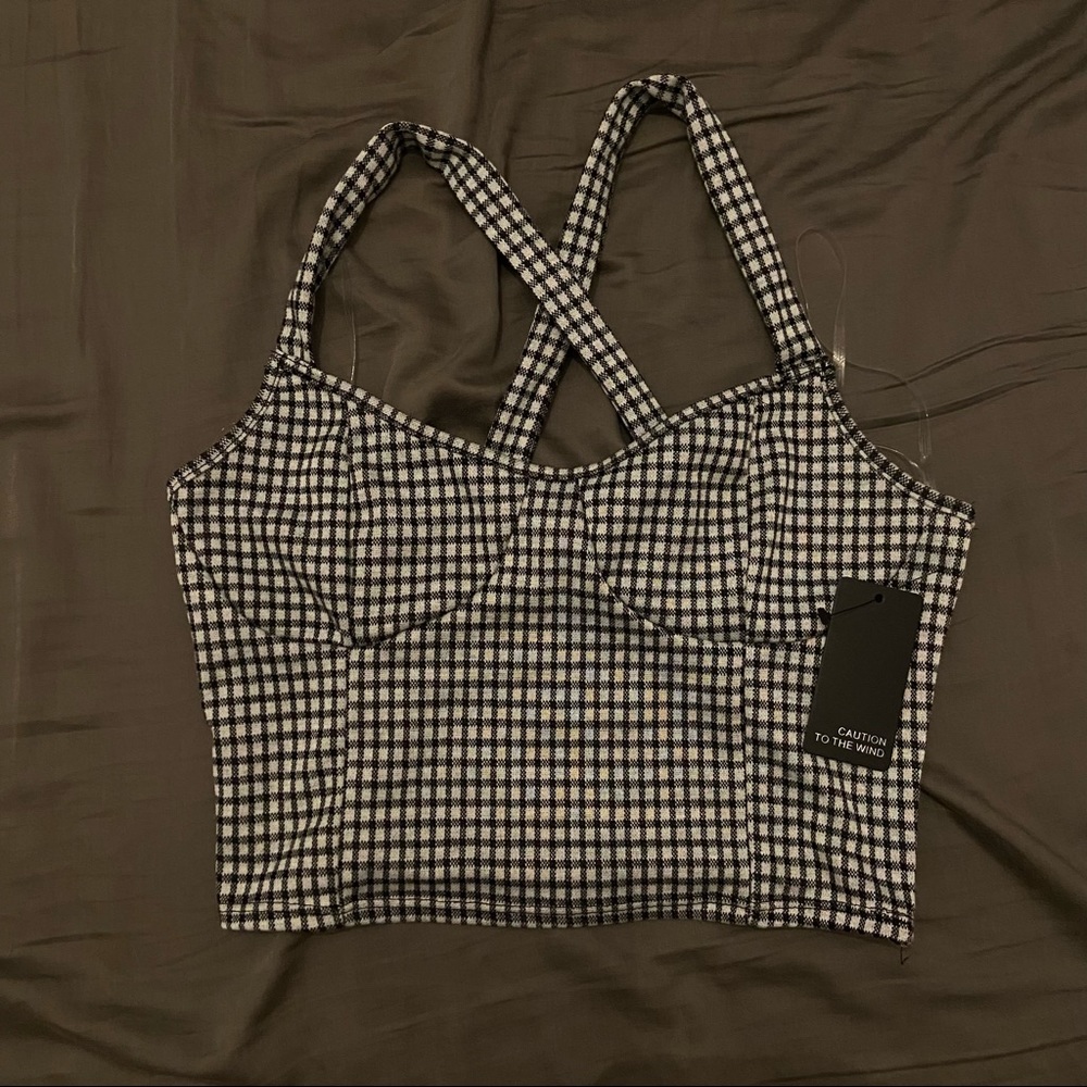 Caution to the Wind Bustier top